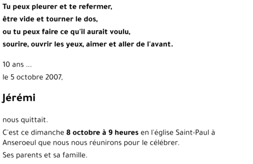 Jérémi BAERT