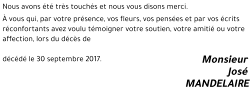 José MANDELAIRE