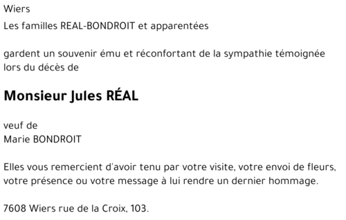 Jules RÉAL