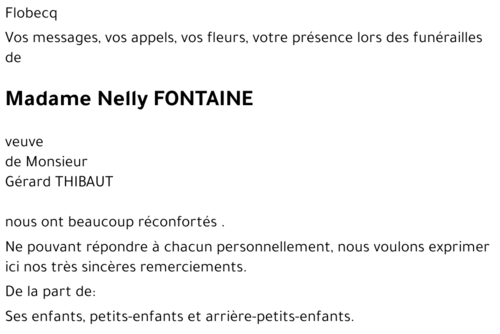 Nelly FONTAINE