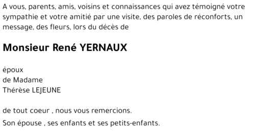 René YERNAUX