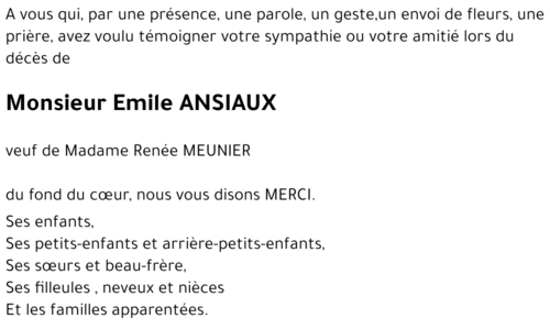 Emile ANSIAUX