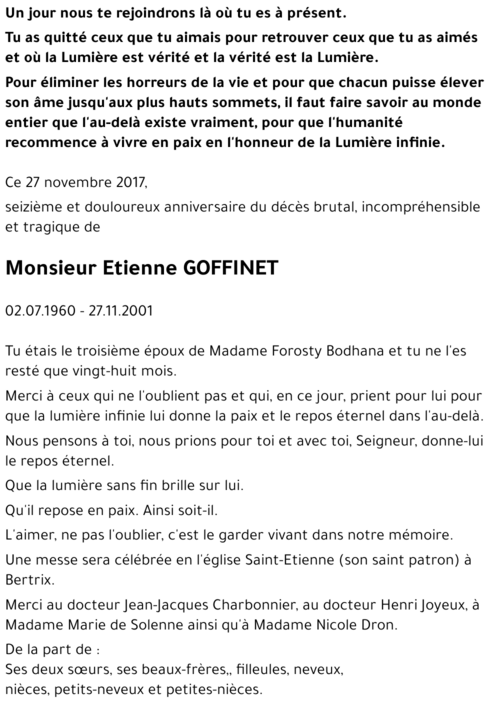 Etienne GOFFINET