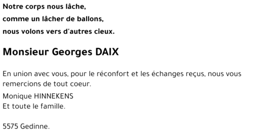 Georges DAIX