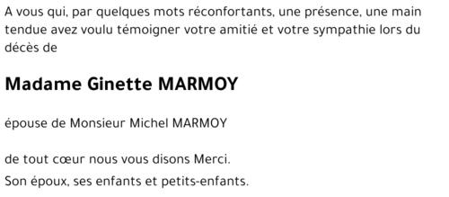 Ginette MARMOY 