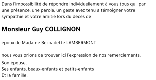 Guy COLLIGNON