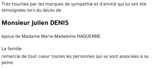 Julien DENIS