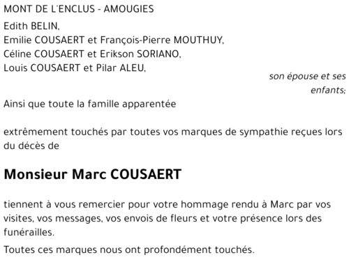 Marc COUSAERT