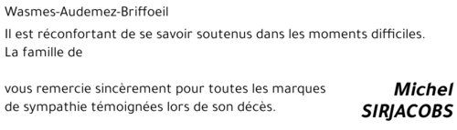 Michel SIRJACOBS