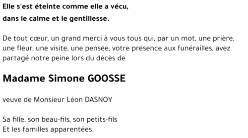 Simone GOOSSE
