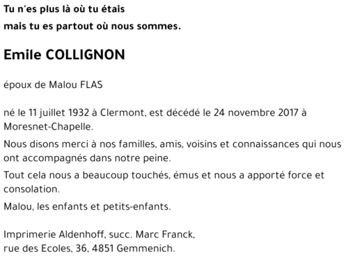 Emile COLLIGNON