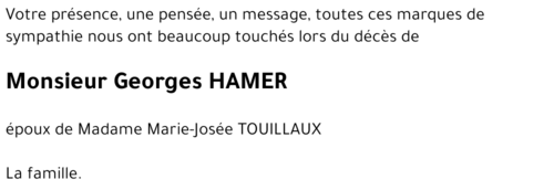 Georges HAMER