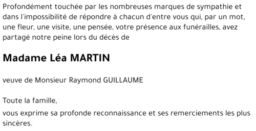Léa MARTIN