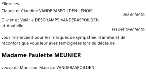 Paulette Meunier