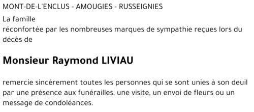 Raymond LIVIAU