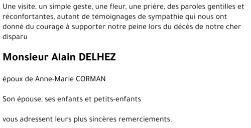 Alain DELHEZ