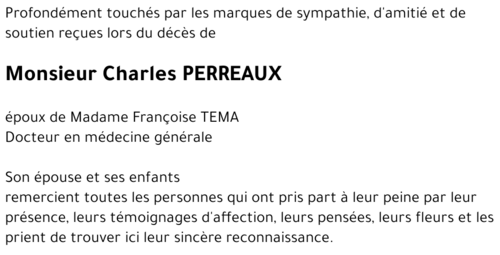 Charles PERREAUX 