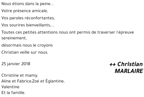 Christian MARLAIRE