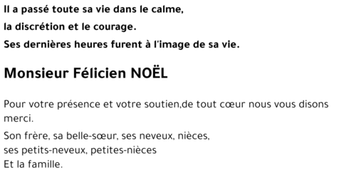 Félicien NOEL