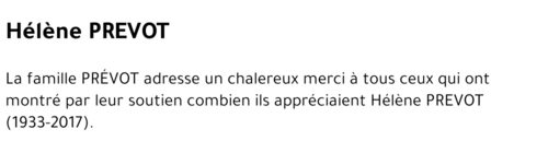 Hélène PREVOT