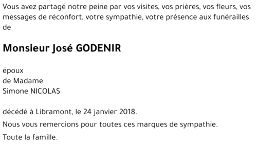 José GODENIR