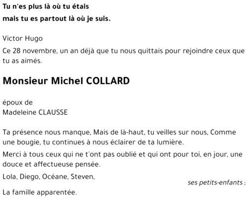 Michel COLLARD