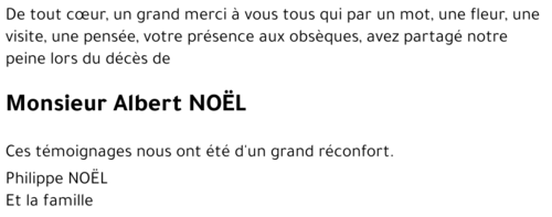 Albert NOËL