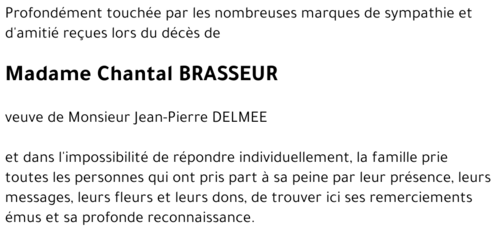 Chantal BRASSEUR