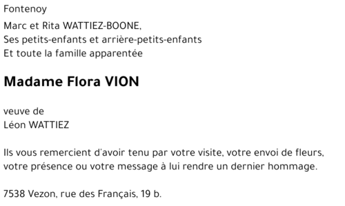 Flora VION