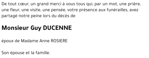 Guy DUCENNE