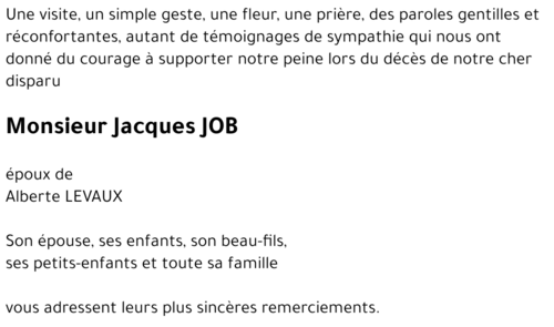 Jacques JOB