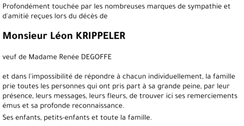Léon KRIPPELER