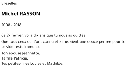 Michel Rasson