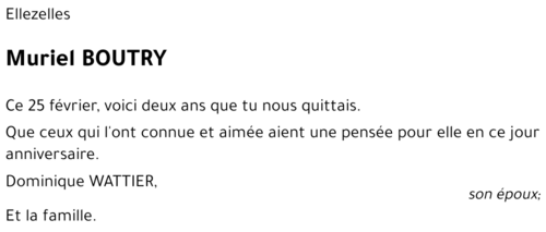 Muriel Boutry