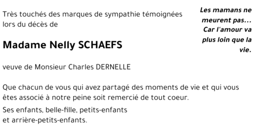 Nelly SCHAEFS
