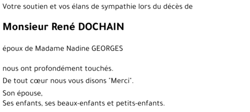 René DOCHAIN