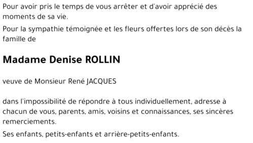 Denise ROLLIN