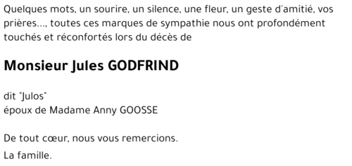 Jules GODFRIND