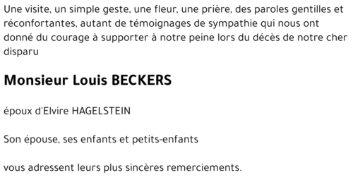 Louis BECKERS