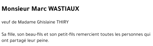 Marc WASTIAUX