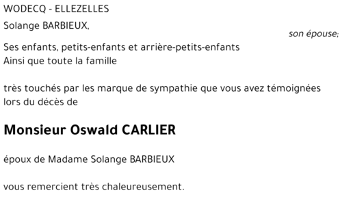 Oswald Carlier