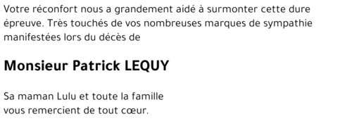 Patrick LEQUY