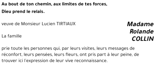 Rolande COLLIN