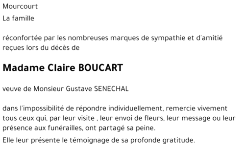 Claire BOUCART