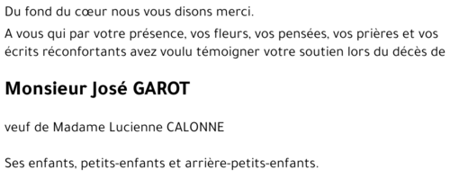José GAROT