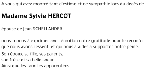 Sylvie HERCOT