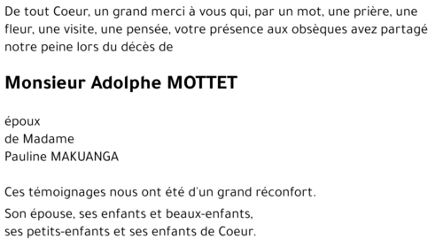 Adolphe MOTTET