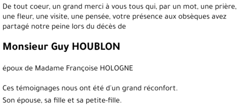 Guy HOUBLON