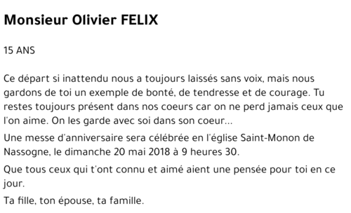 Olivier FELIX