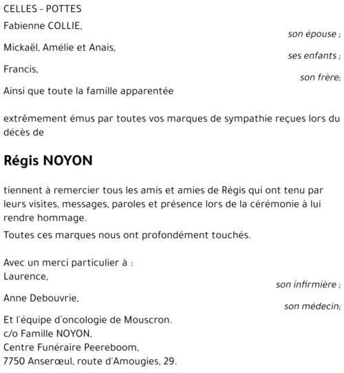 Régis NOYON